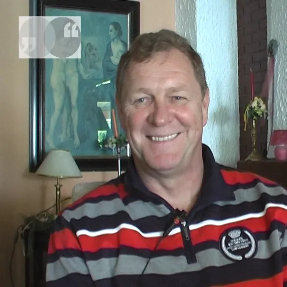 Joachim, who was diagnosed with Colorectal Cancer
