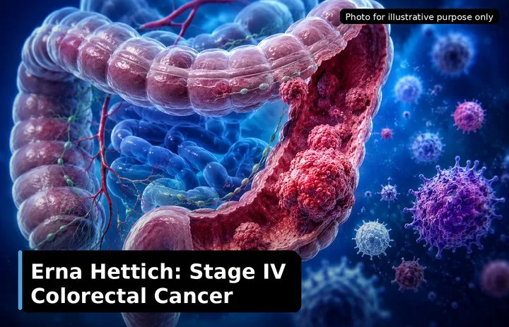 Erna, who was diagnosed with Stage IV Colorectal Cancer