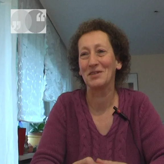 Jutta, who was diagnosed with Stage IV Colorectal Cancer