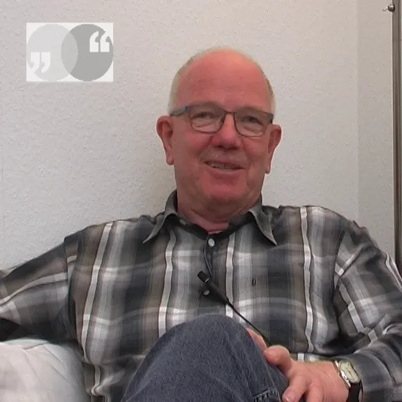 Dieter, who was diagnosed with Colorectal Cancer