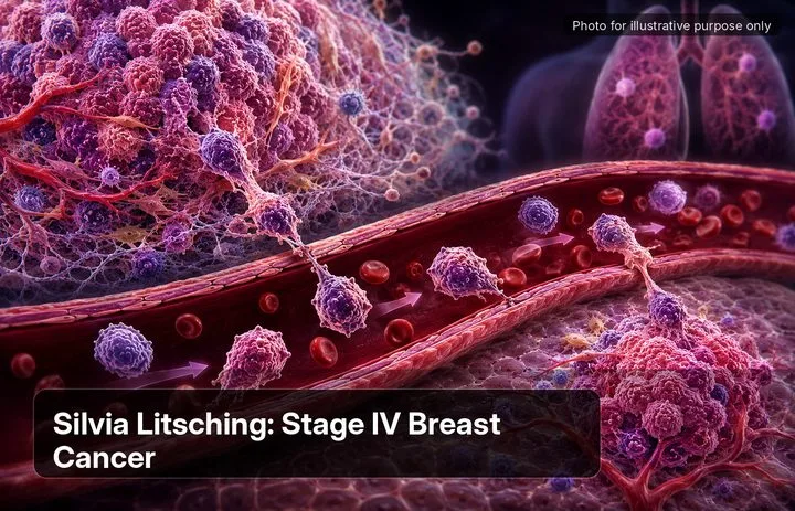 Silvia, who was diagnosed with Stage IV Breast Cancer