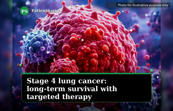 A patient, who was diagnosed with Stage IV Lung Adenocarcinoma