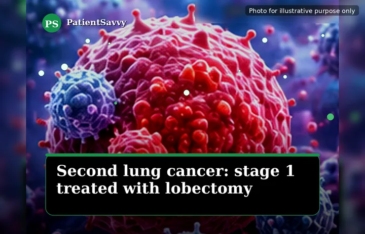 A patient, who was diagnosed with Stage I Lung Adenocarcinoma