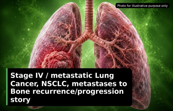 A patient, who was diagnosed with Stage IV Lung Cancer
