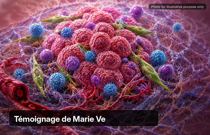 Marie-Ève, who was diagnosed with Breast Cancer