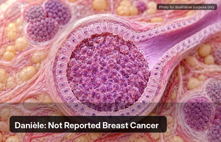 Danièle, who was diagnosed with Breast Cancer