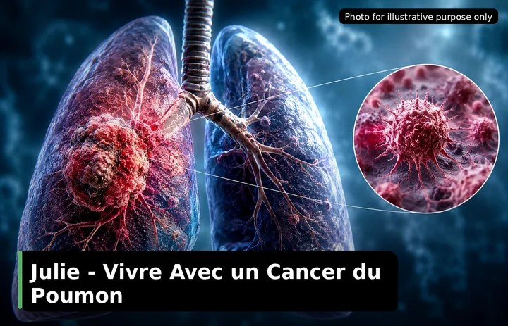 Julie, who was diagnosed with Lung Cancer
