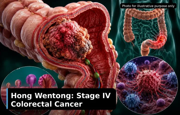 Hong, who was diagnosed with Stage IV Colorectal Cancer