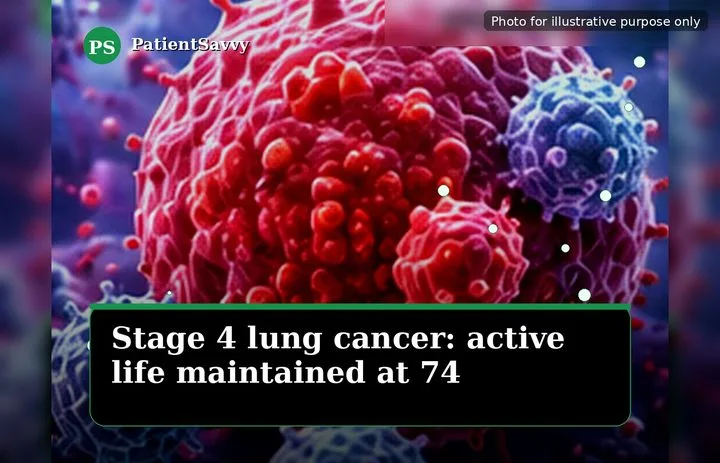 A patient, who was diagnosed with Stage IV Lung Adenocarcinoma