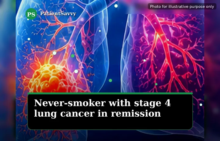 A patient, who was diagnosed with Stage IV Non-Small Cell Lung Cancer
