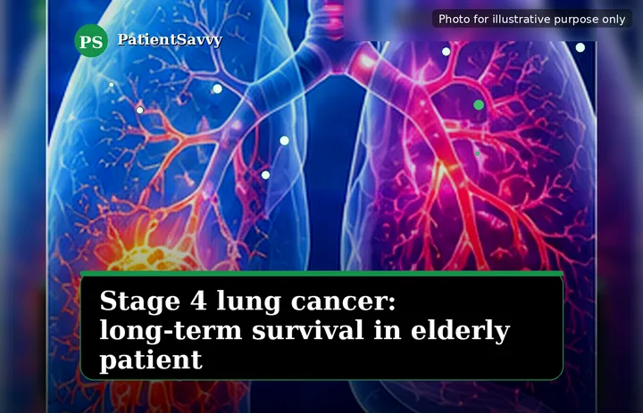 A patient, who was diagnosed with Stage IV Non-Small Cell Lung Cancer