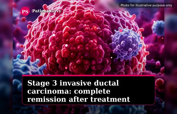 A patient, who was diagnosed with Stage III Invasive Ductal Carcinoma