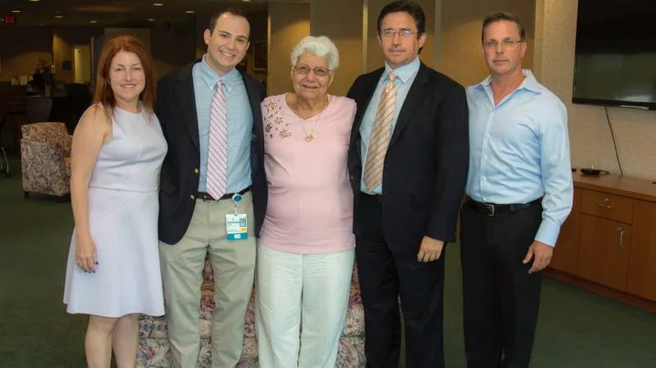 Theresa, who was diagnosed with Breast Cancer
