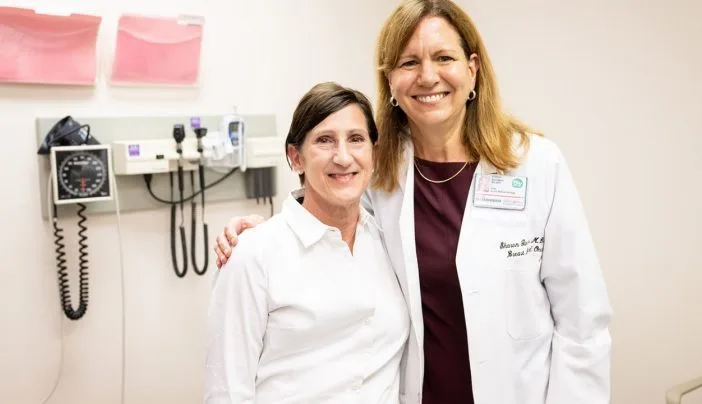 Melissa, who was diagnosed with Stage IV Breast Cancer