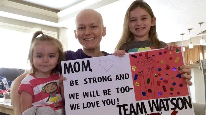 Kate, who was diagnosed with Stage IV Breast Cancer
