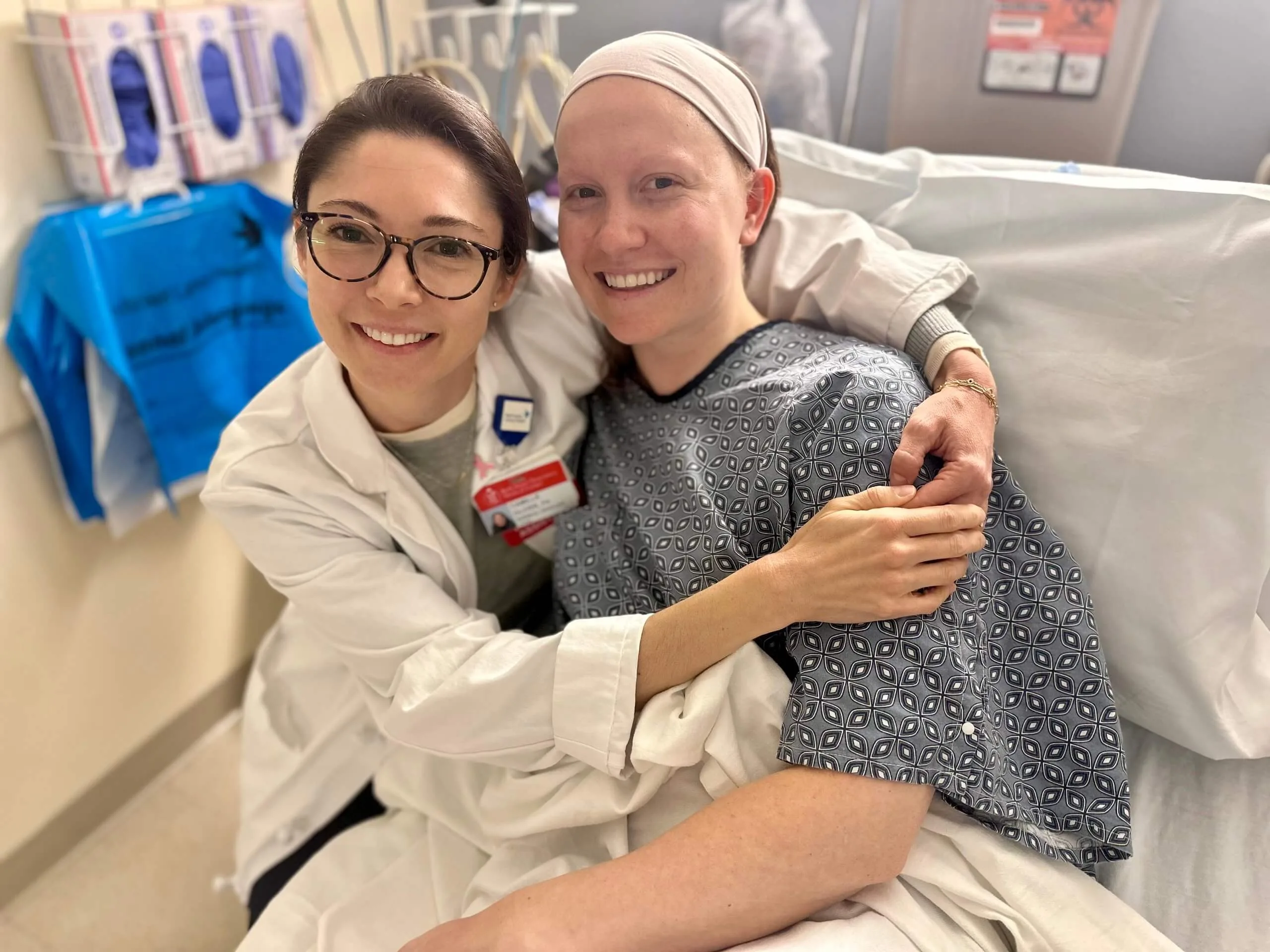 Katherine, who was diagnosed with Invasive Ductal Carcinoma