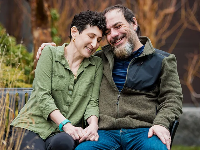 Stefanie, who was diagnosed with Breast Cancer