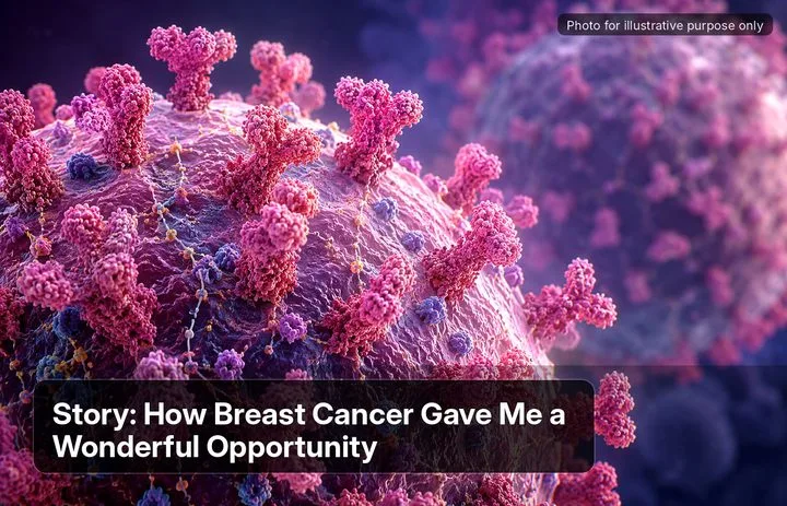 Michele, who was diagnosed with Breast Cancer