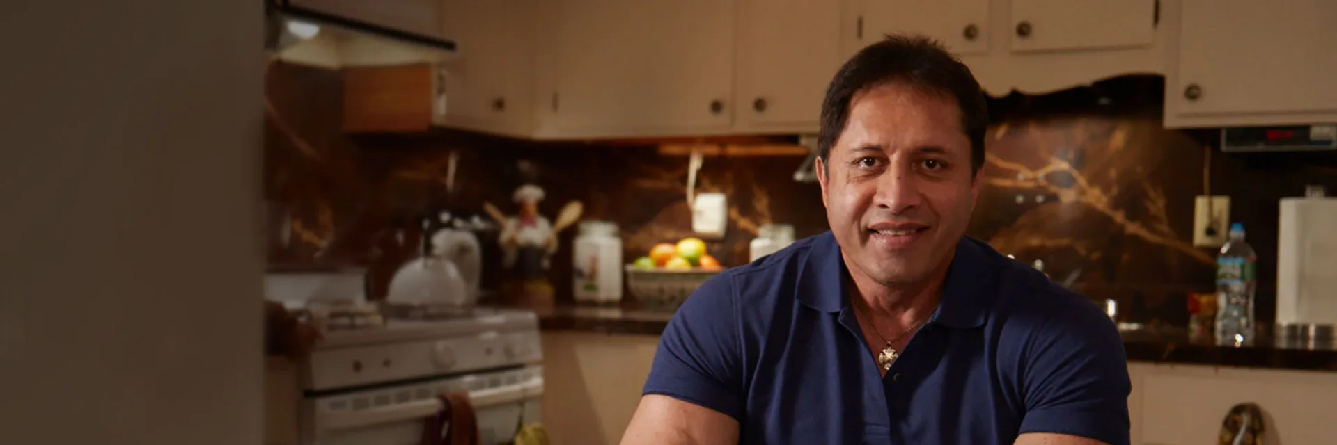 Danny, who was diagnosed with Colorectal Cancer
