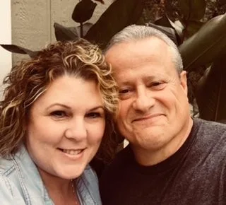Christine, who was diagnosed with Stage IV Non-Small Cell Lung Cancer