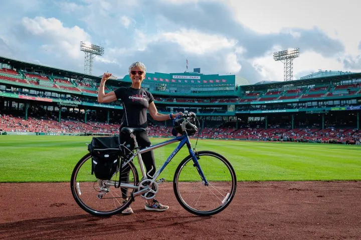 Kathy, who was diagnosed with Colorectal Cancer