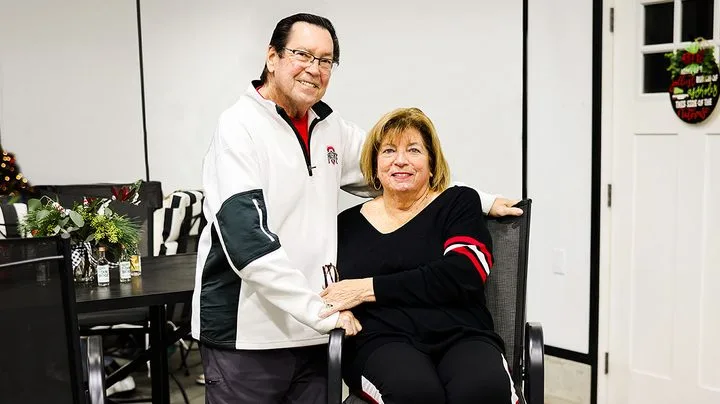 Deborah, who was diagnosed with Stage IV Lung Cancer