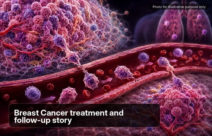 A patient, who was diagnosed with Breast Cancer