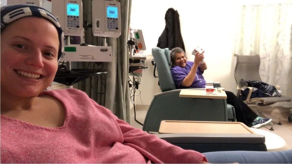 Melbey, who was diagnosed with Stage IV Ovarian Cancer