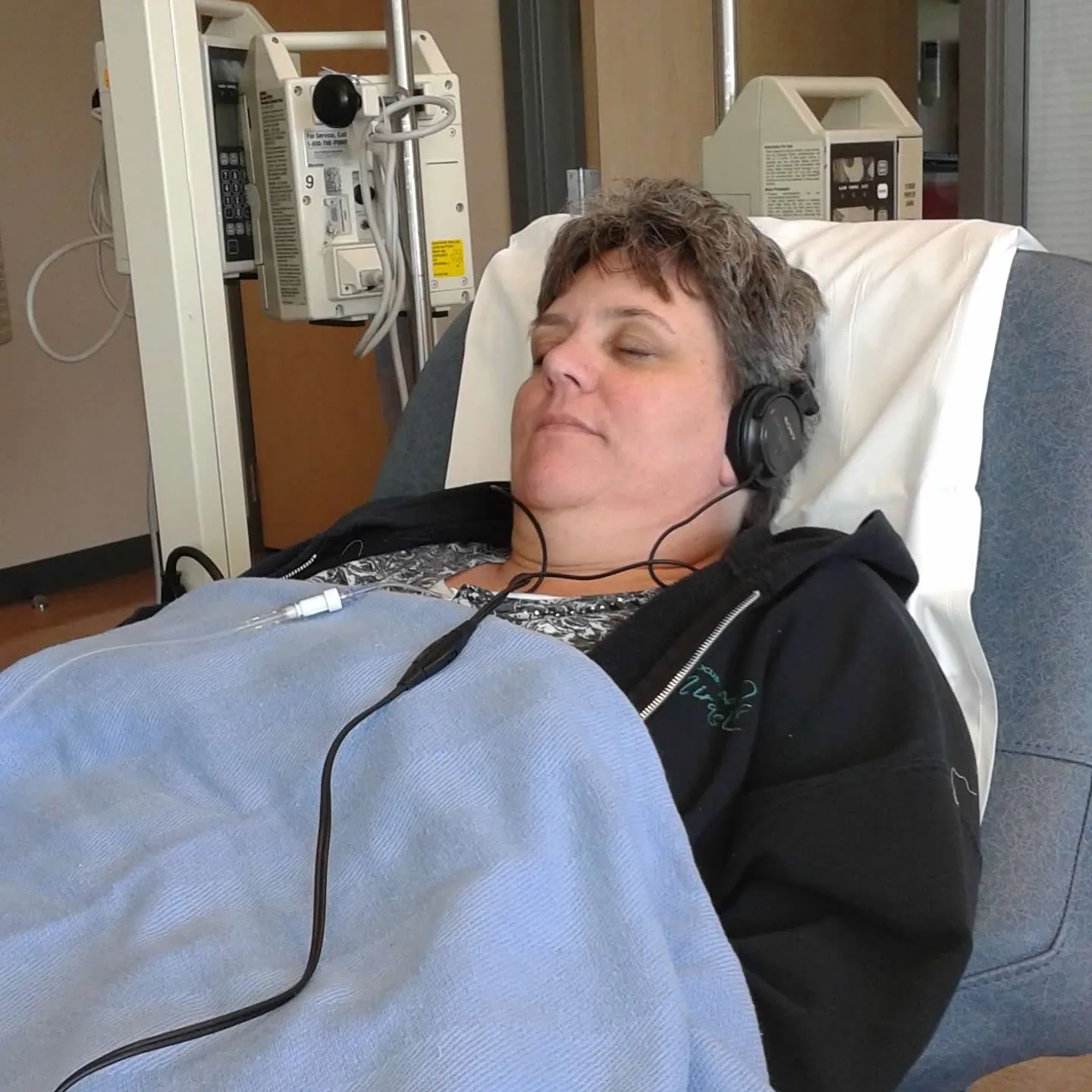 Kristie, who was diagnosed with Stage IV Colorectal Cancer