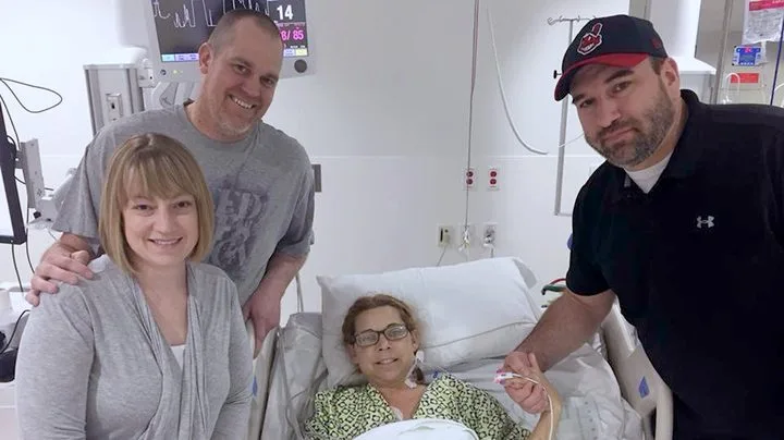 Carole, who was diagnosed with Stage IV Colorectal Cancer