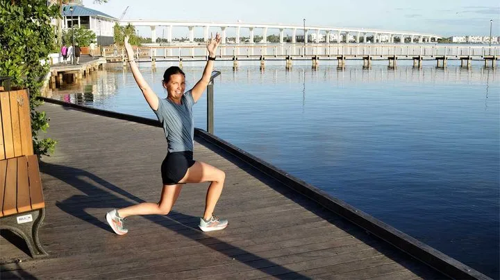 Stephanie, who was diagnosed with Stage II Colorectal Cancer