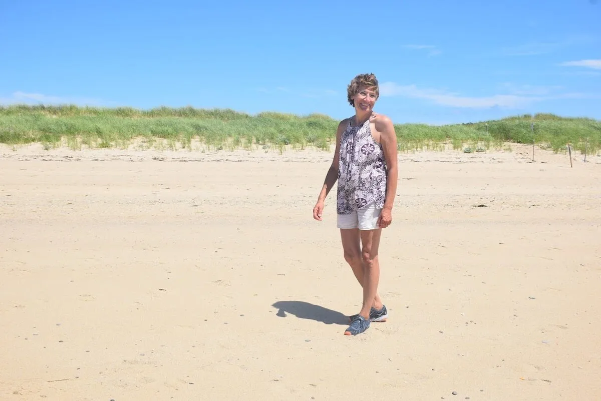 Jackie, who was diagnosed with Stage III Ovarian Cancer