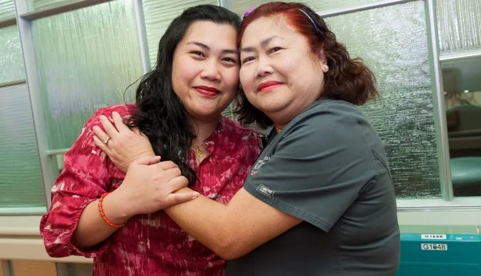 Marivic, who was diagnosed with Ovarian Cancer