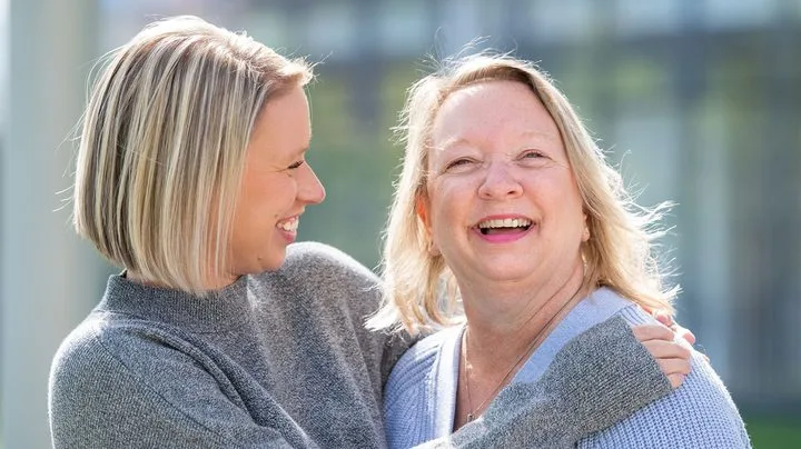 Sharon, who was diagnosed with Breast Cancer