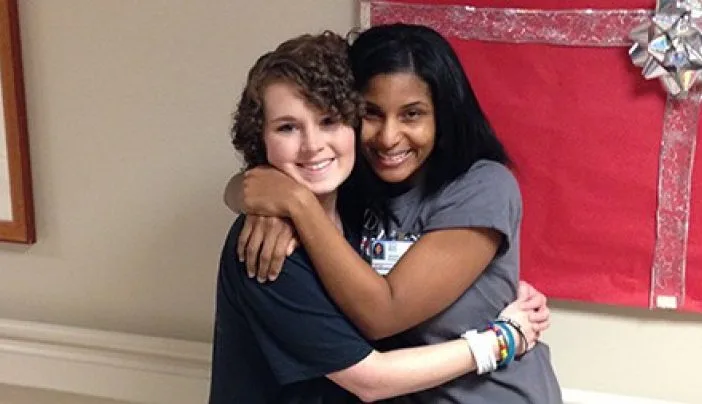 Brittany, who was diagnosed with Ovarian Cancer