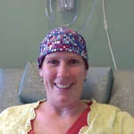 Katie, who was diagnosed with Breast Cancer