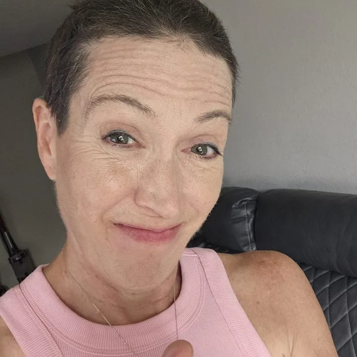 Sherri, who was diagnosed with Stage IV Multiple primaries: metastatic Breast Cancer + Colon/Colorectal Cancer