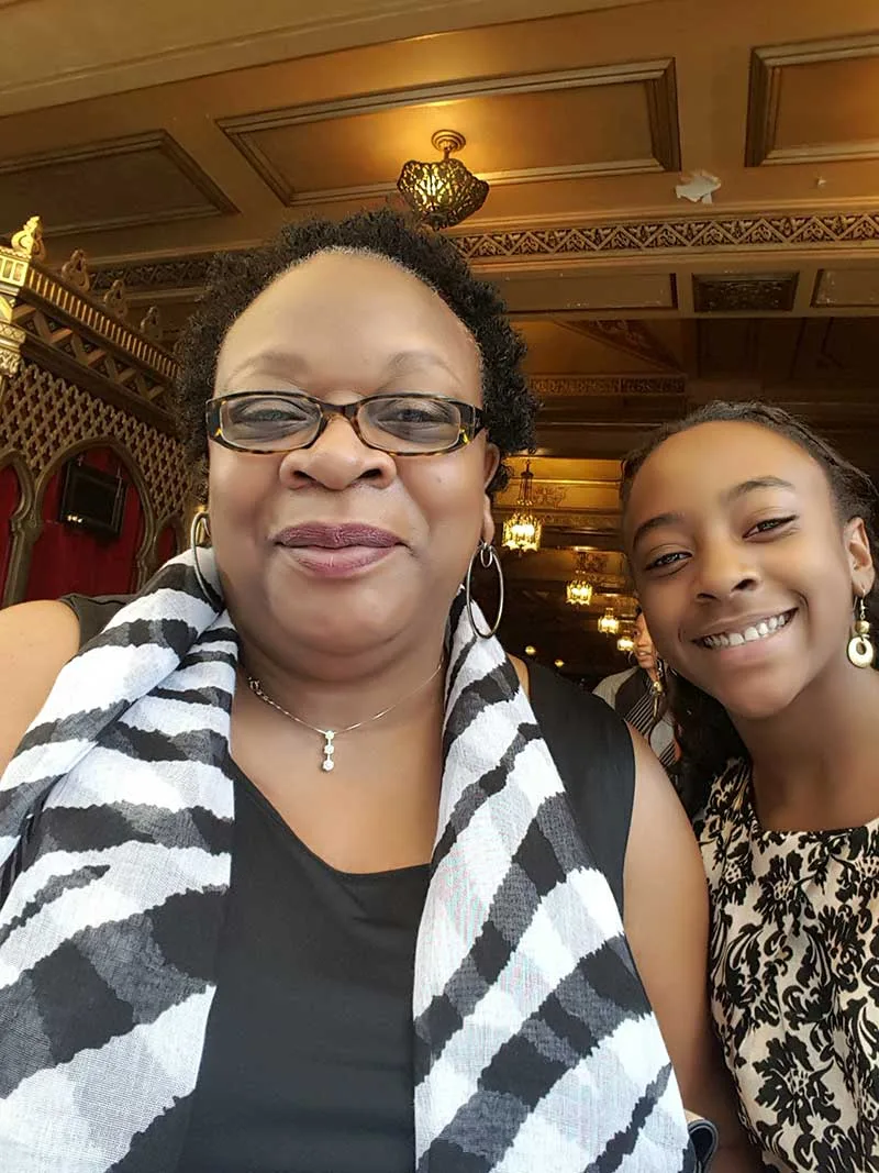 Yvette, who was diagnosed with Ovarian Cancer