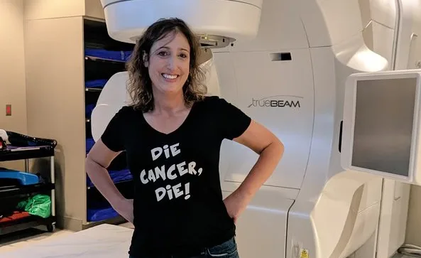 Laura, who was diagnosed with Stage IV Non-Small Cell Lung Cancer