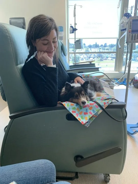 Stacy, who was diagnosed with Stage III Colorectal Cancer