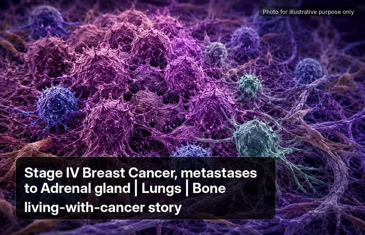 A patient, who was diagnosed with Stage IV Breast Cancer