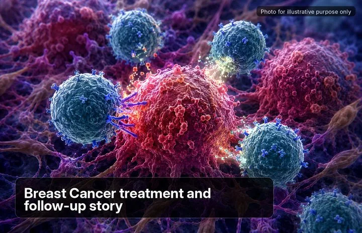 A patient, who was diagnosed with Breast Cancer