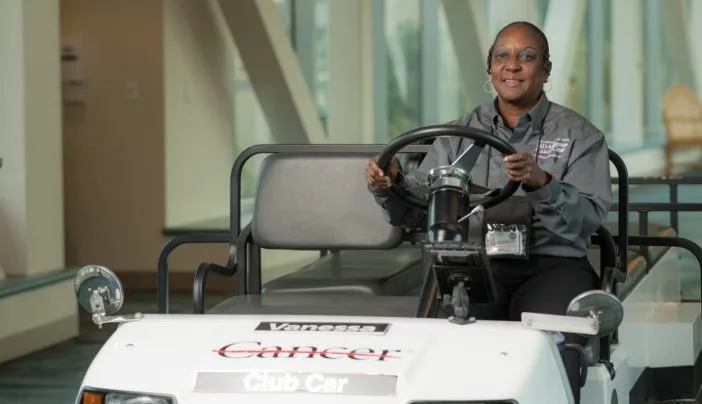 Vanessa, who was diagnosed with Stage III Invasive Ductal Carcinoma