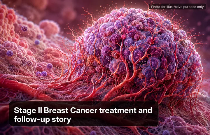 Hwee, who was diagnosed with Stage II Breast Cancer