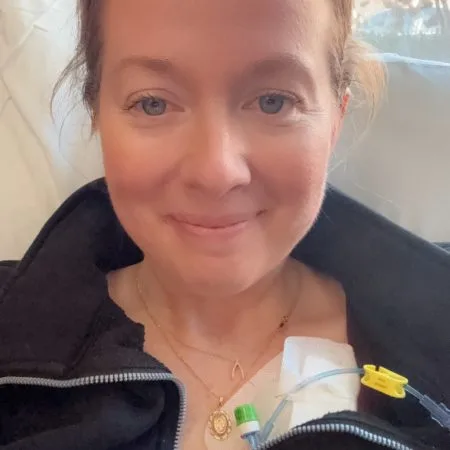 Kaitlin, who was diagnosed with Colorectal Cancer