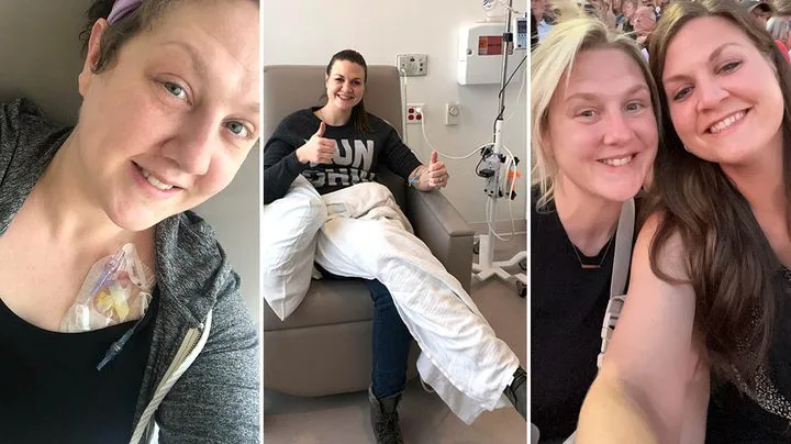 Heather, who was diagnosed with Stage III Colorectal Cancer