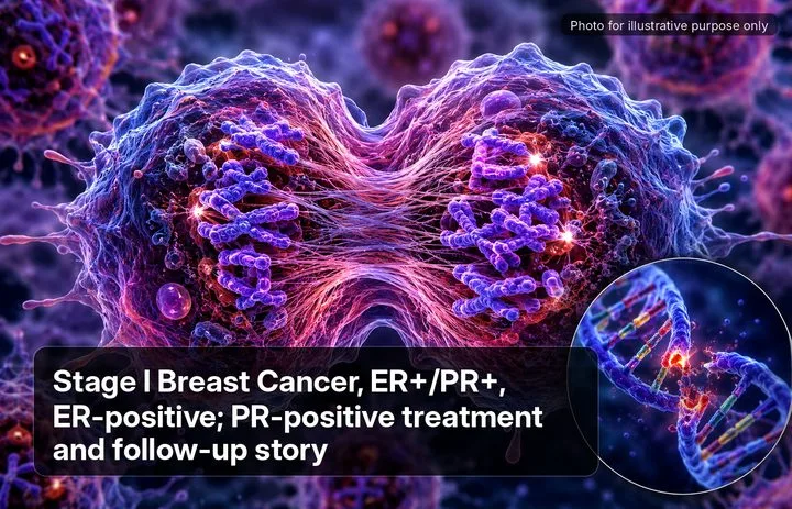 A patient, who was diagnosed with Stage I Breast Cancer