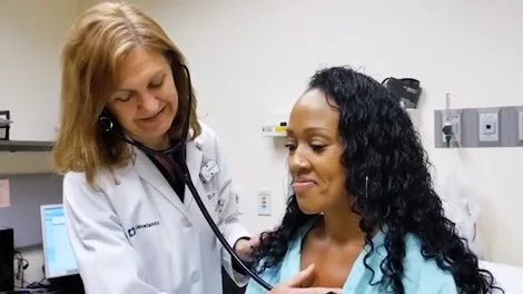 Mauriel, who was diagnosed with Breast Cancer