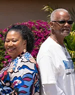 Rhonda, who was diagnosed with Stage III Inflammatory Breast Cancer