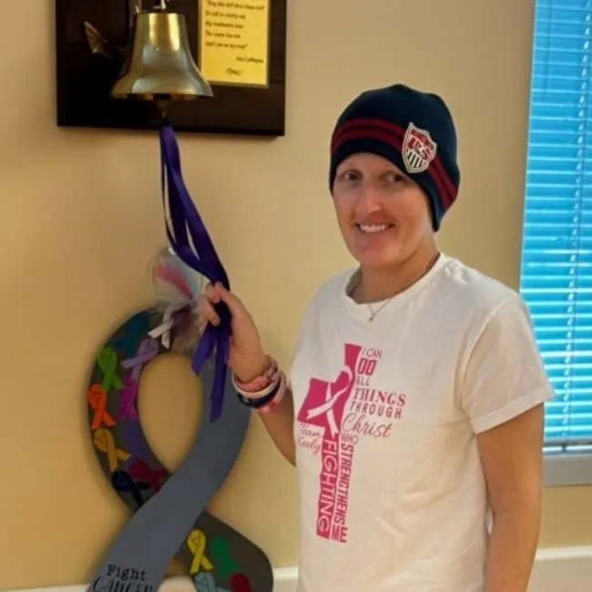 Keely, who was diagnosed with Invasive Ductal Carcinoma